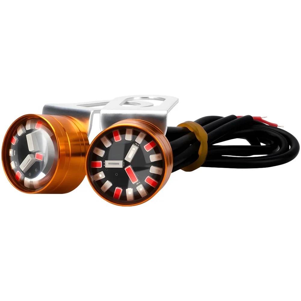 12V LED Strobe Light For Motorcycles With Multiple Flashing Modes To Enhance Safety And Visibility On Roads At Night