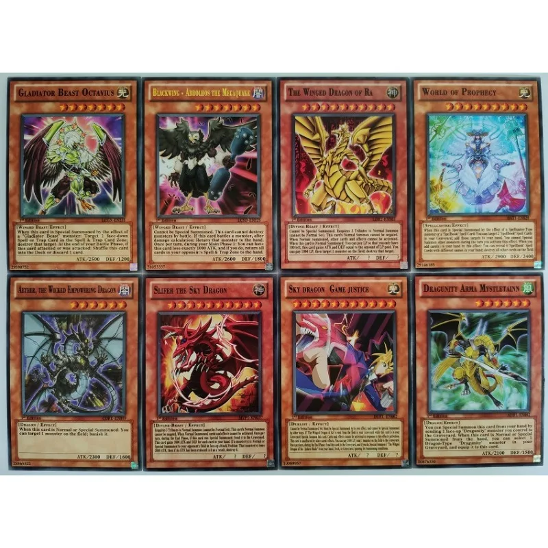 Classic King Game Card Animation Card yugioh card Tin Box King Game Card Boy Gift