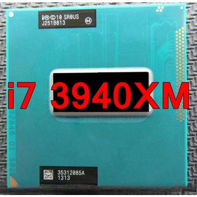 Originale per CPU In-tel Core Extreme I7 3940XM (8 mb di Cache/3.0GHz-3.9GHz/Quad-Core) i7-3940XM processore portatile utilizzato