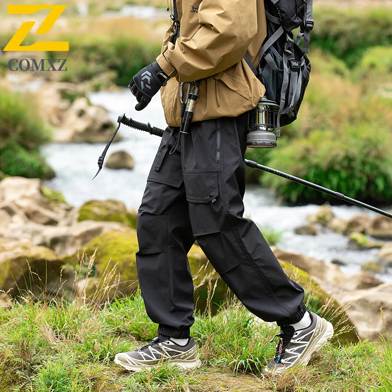 Men's Retro Cargo Pants 2025 Autumn Casual Loose Lightweight Trousers Outdoor Daily Wear Comfort Durable Street Fashion Pants