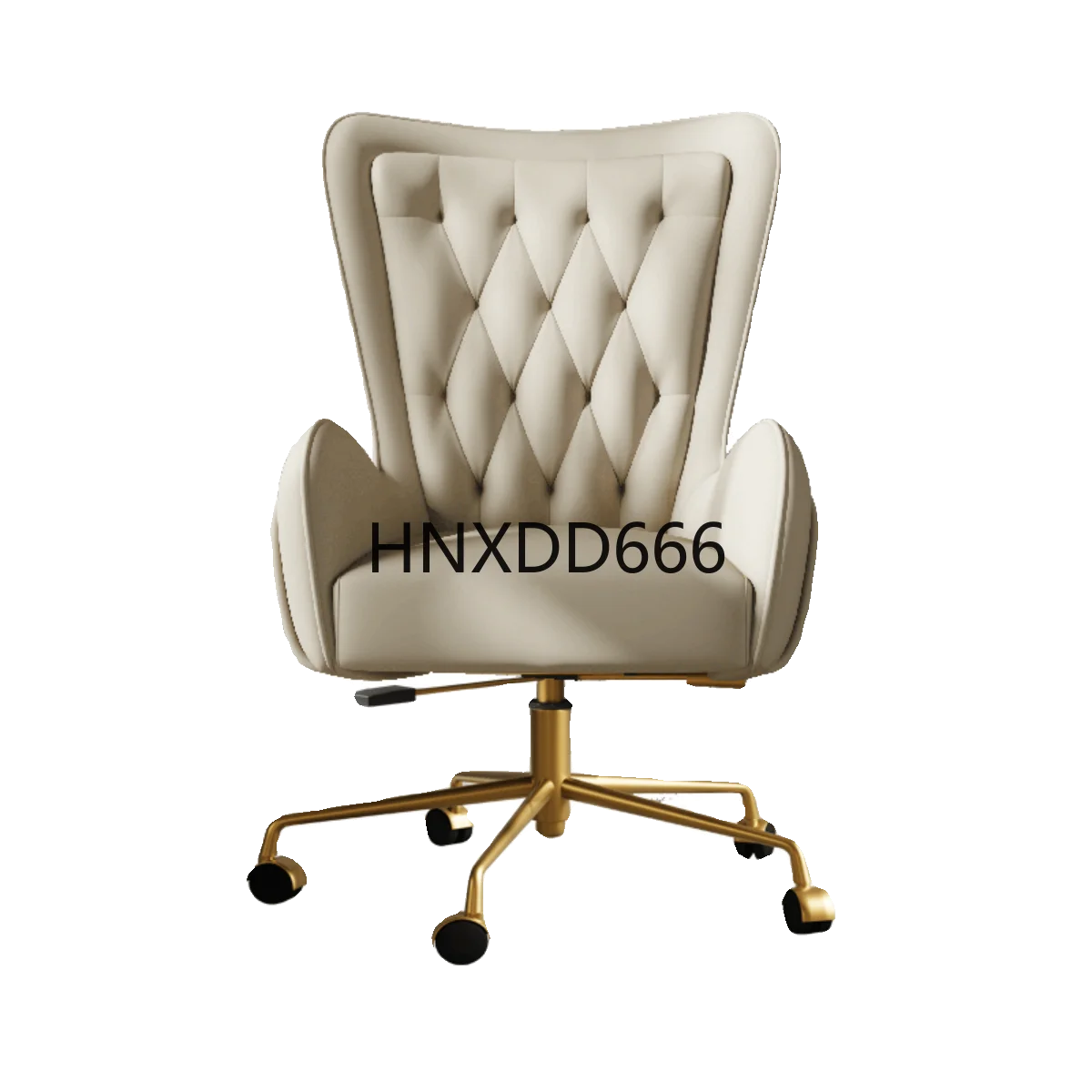 

Light luxury computer chair Modern minimalist leather high-end swivel chair