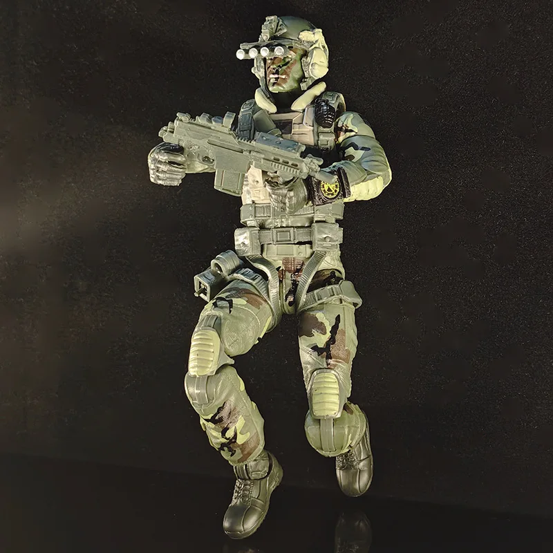 

6-inch male paratrooper desert snake joint movable figurine toy for adults and children