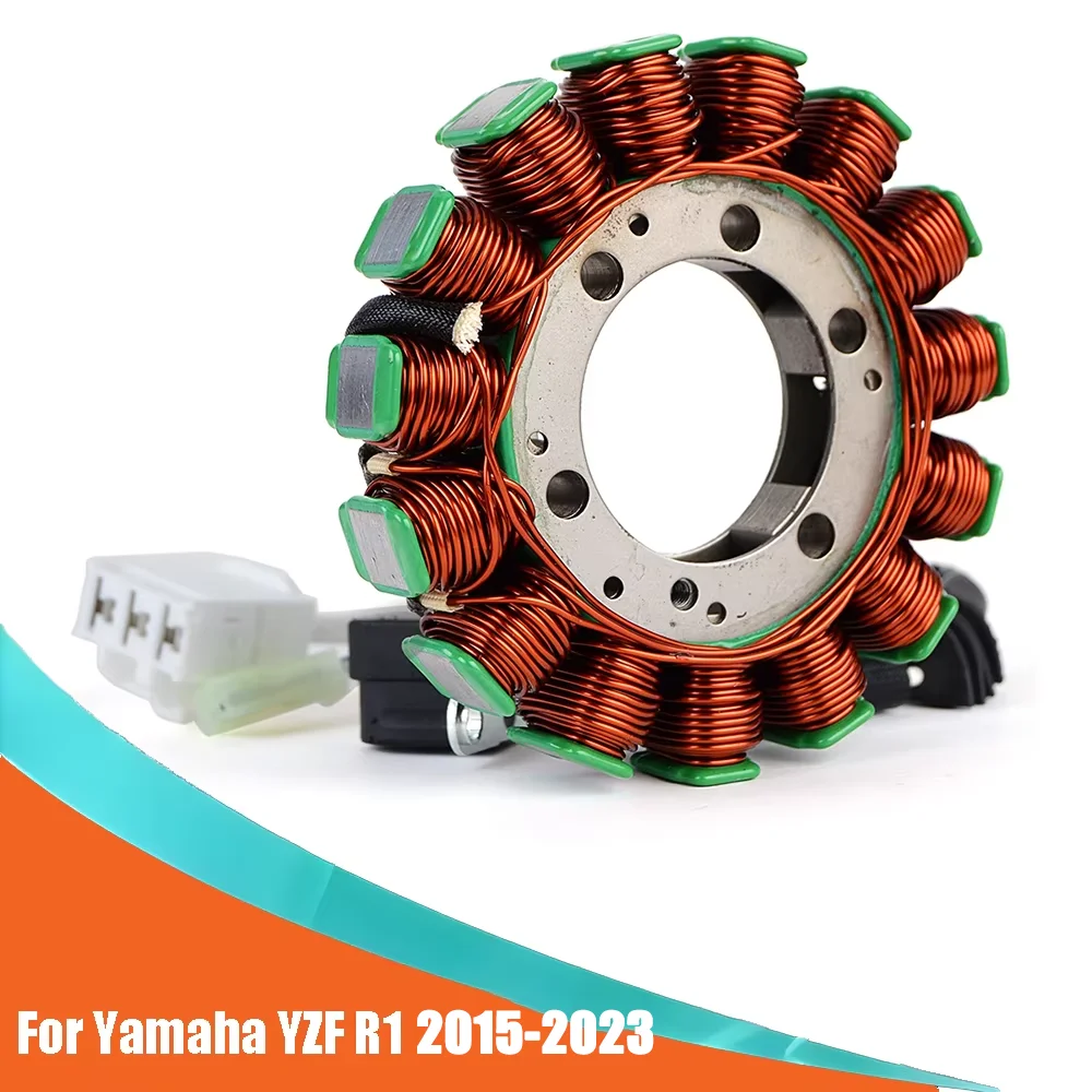 

Катушка статора для Yamaha YZF R1 R1M 2015-2023 R1S RaceBase Limited MTN1000 FZ-10 FZ10 MT10 MTN1000D 2CR-81410-00 B67-81410-00