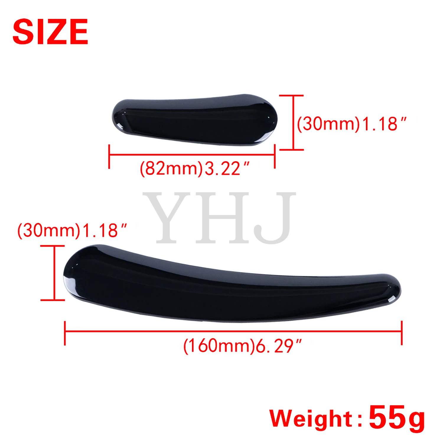 4 قطعة ABS البلاستيك دراجة نارية Swingarm الإطار إدراج ل هارلي سوفتيل FLS FLSTN FXSTC 2008-2017 أسود