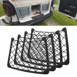 Universal Cargo Netting Car Trunk Elastic Mesh Large Organizer Adjustable Storage Nylon Net Wall Sticker Add on Pouch Bag