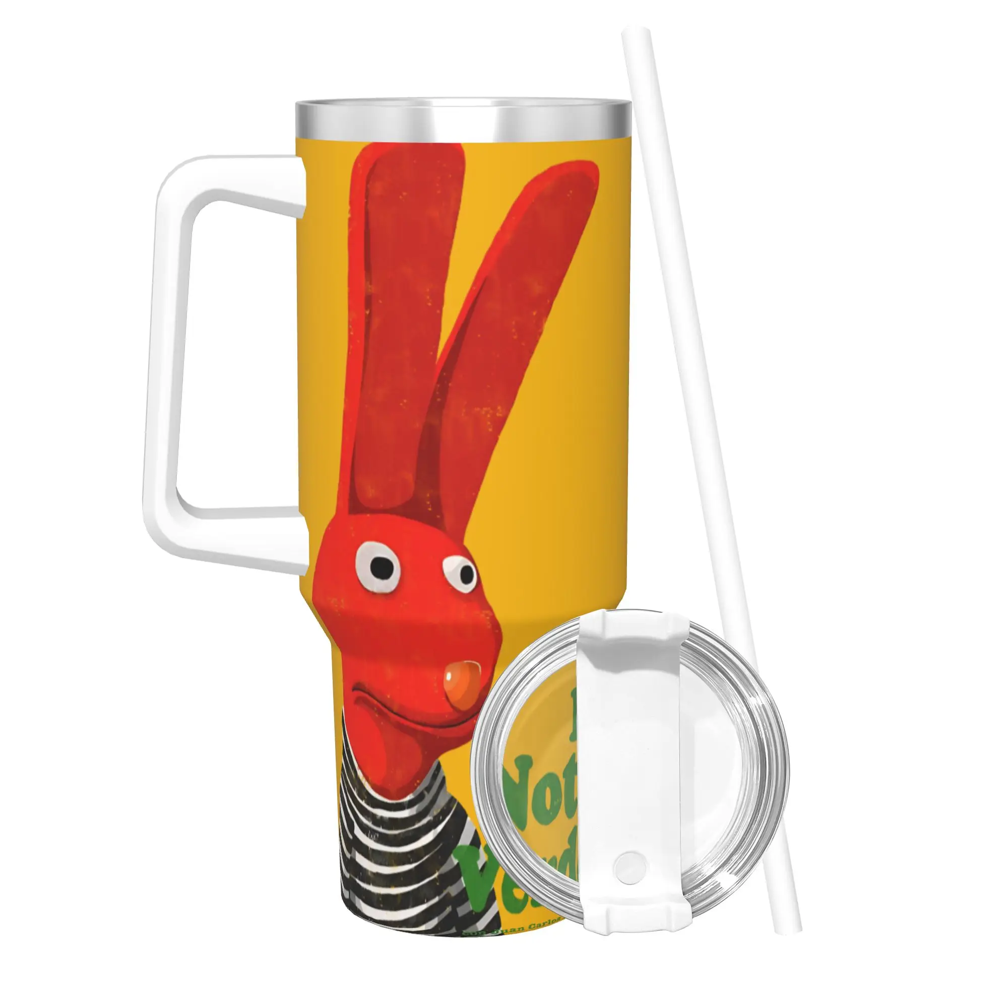 

Термокружка Juan Carlos Bodoque The Green Note с вакуумной изоляцией, 31 Minutos, из нержавеющей стали, 40 унций