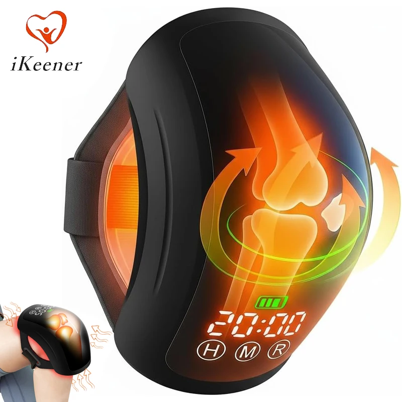 

New Knee Massager Red Light Cold Laser Therapy Device 70pcsx3 in 1 Beads 880nm 660nm 630nm Vibration Massage Joint Pain Relief
