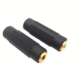 1pcs 3.5 mm Female to 3.5mm Female Jack Stereo Coupler Adapter