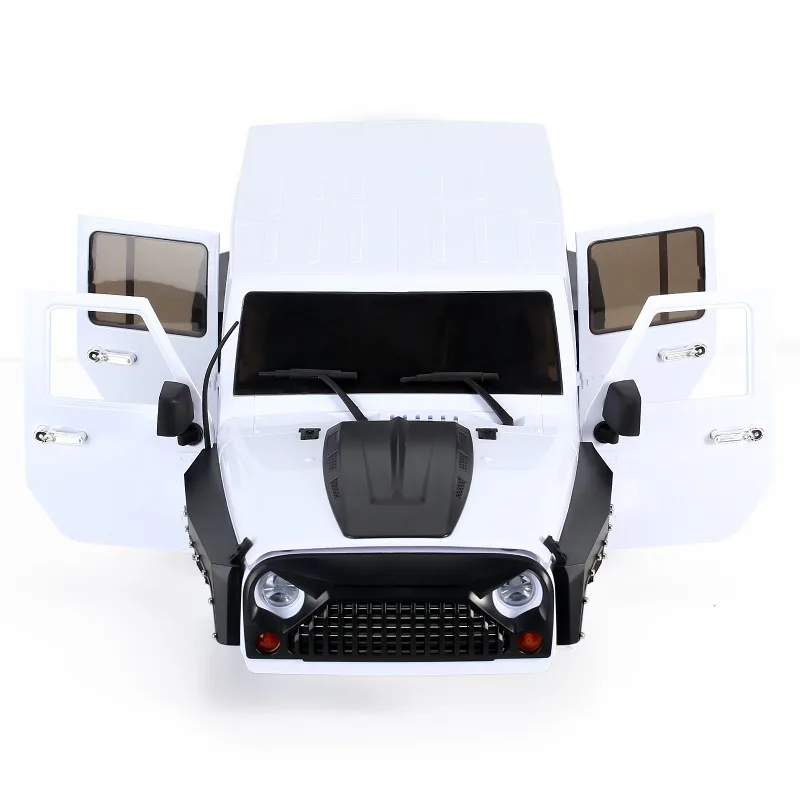 

313mm Wheelbase Wrangler Body Shell for 1/10 RC Crawler Car Trxs TRX4 SCX10 90046 AX103007 RC4WD JEEP DIY Parts & Accs