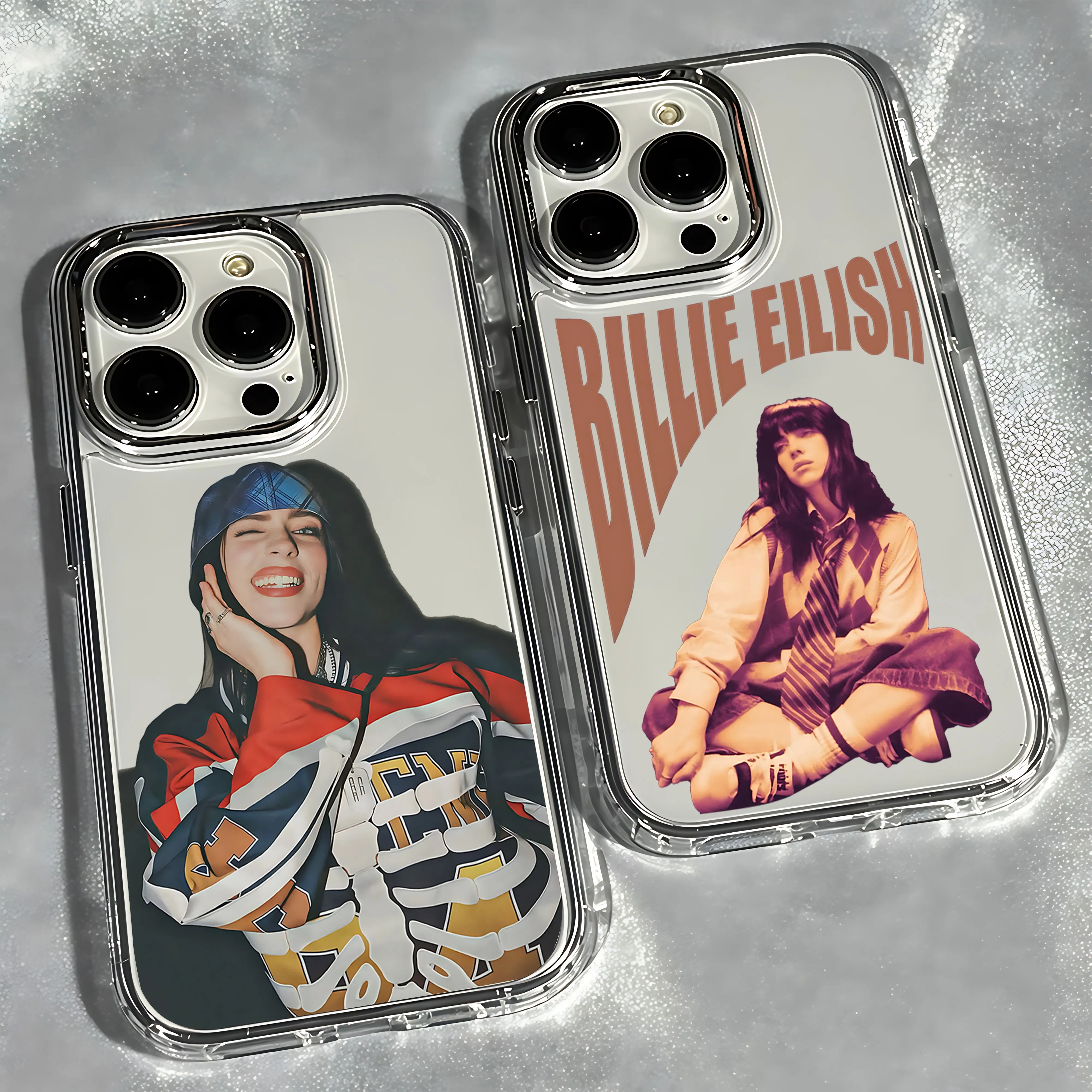 B-Billies E-Eilishs  Phone Case for Samsung Galaxy A57 A56 A36 A26 A06 A55 A35 A16 A54 A34 A25 A24 A15 A14 A05 A73 A53 A33 4G 5G