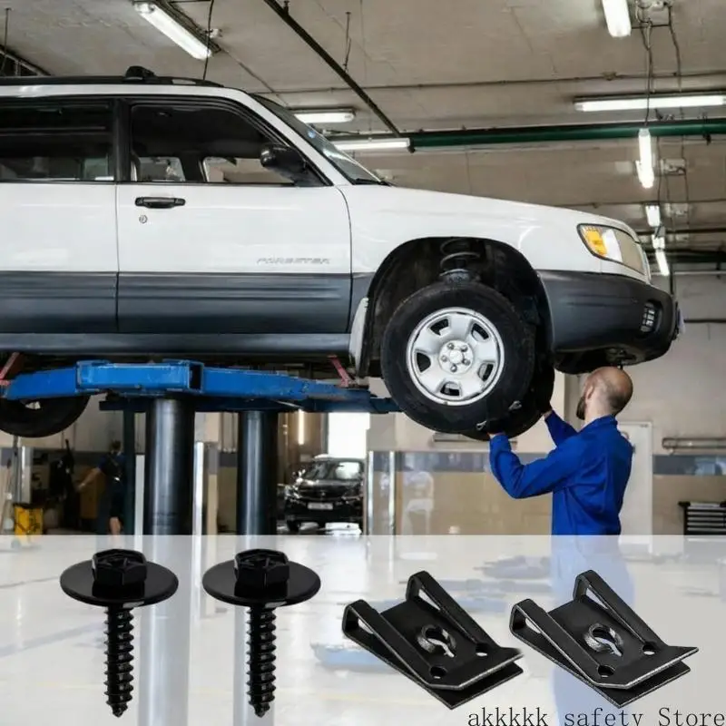 برغي عالمي XXFF مع تصميم مقاوم للاهتزاز ومشبك حماية الطين التلقائي بغسالة U