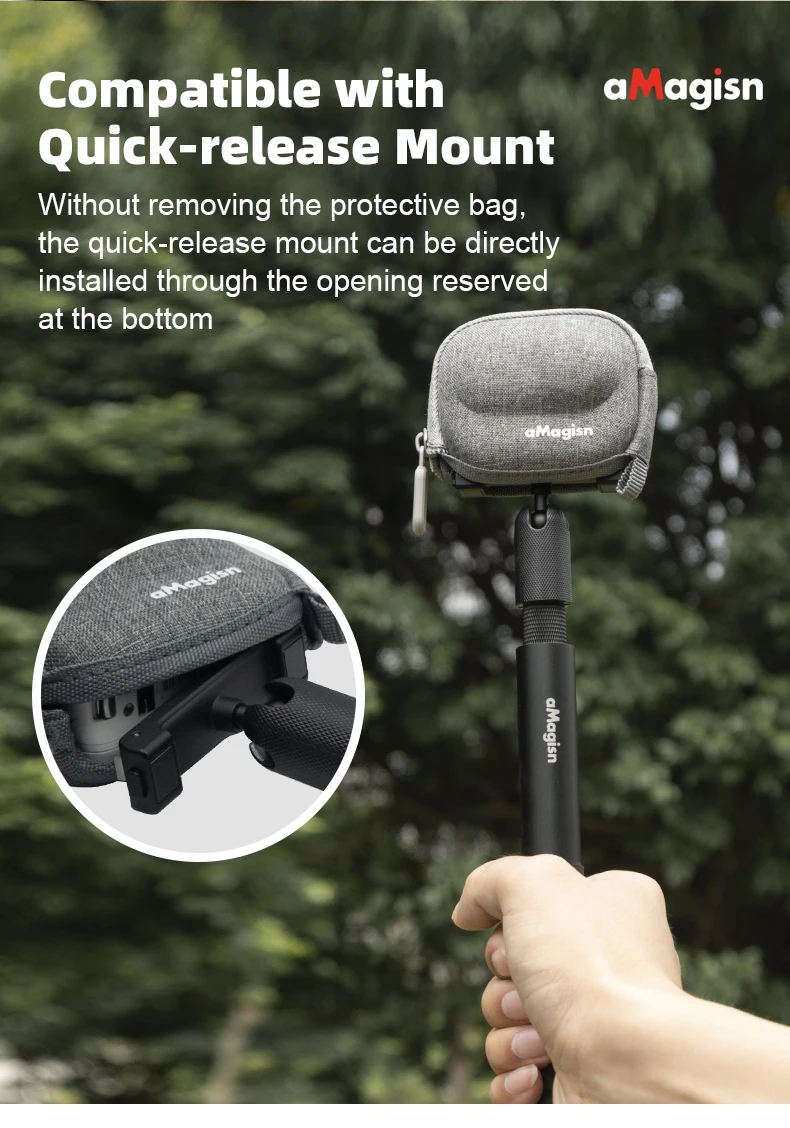 Bolsa protectora para cámara Insta360 GO3S, funda para el cuerpo, Mini bolsa de almacenamiento para Insta360 GO 3, accesorios para cámara deportiva