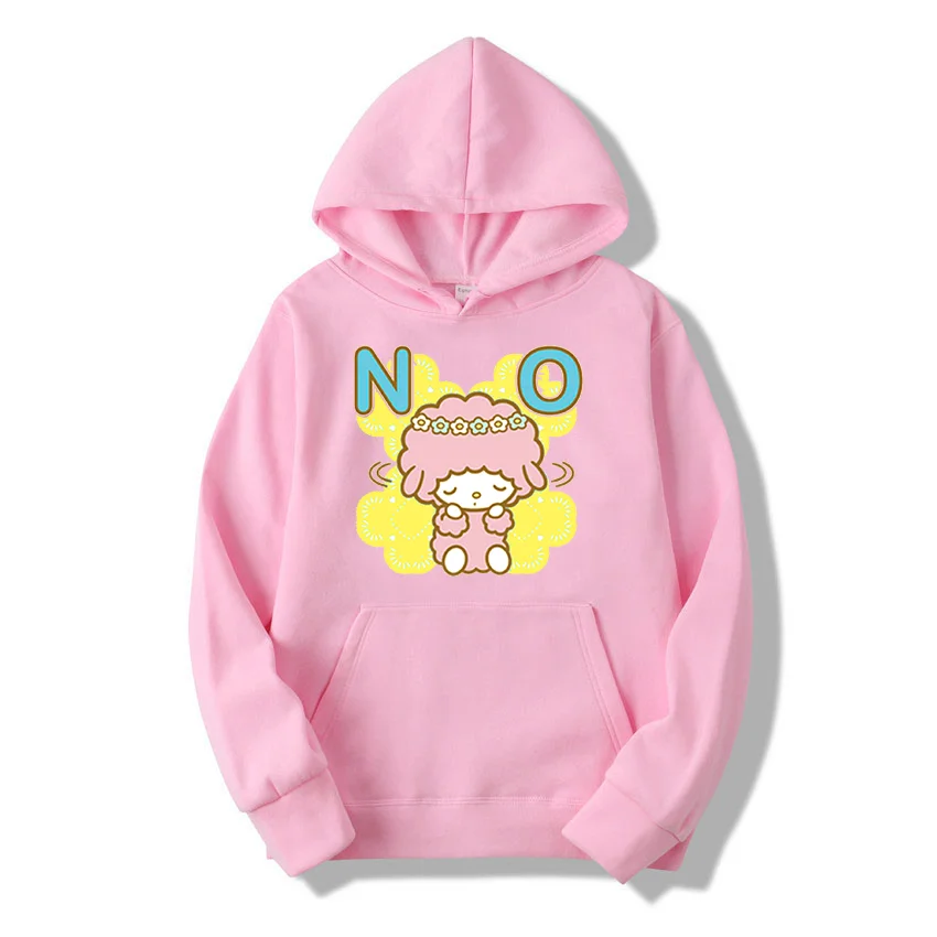 Sanrio My sweet piano Men's and Women's Hoodie Casual Street Clothing Long sleeved Sweatshirt Boys and Girls Autumn Top Coat