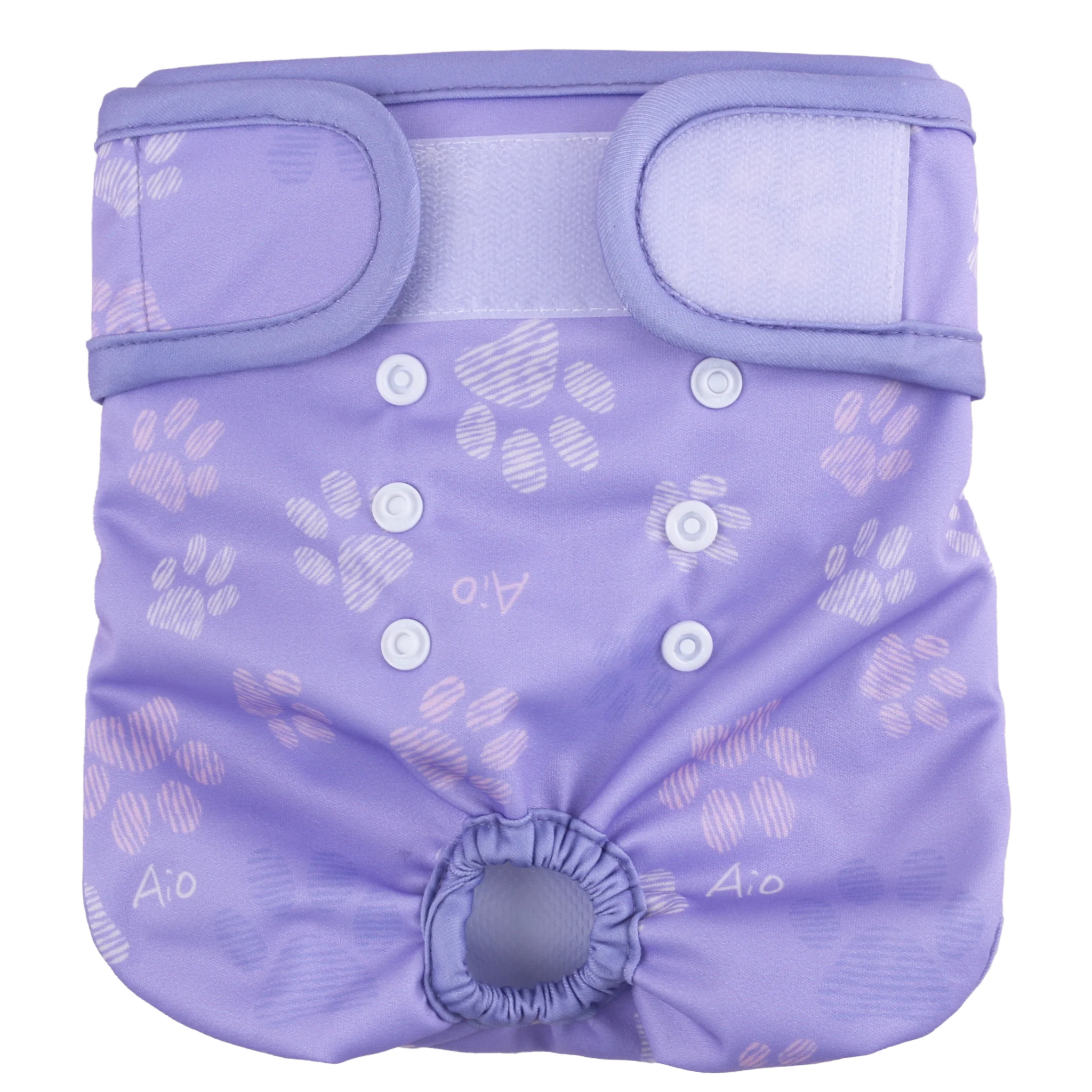 Herbruikbare Hondenluiers voor teven, Fysiologische Broeken voor Huisdieren, Ademende Sanitaire Broekjes voor Puppy's, Wasbare Hondenshorts voor Kleine/Grote Honden
