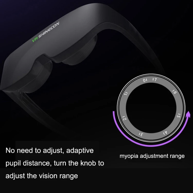 VR AIO8 Standard Edition VR Glasses Panoramic Head-Mounted Immersive Viewing Experience IMAX Giant Screen Smart Glasses