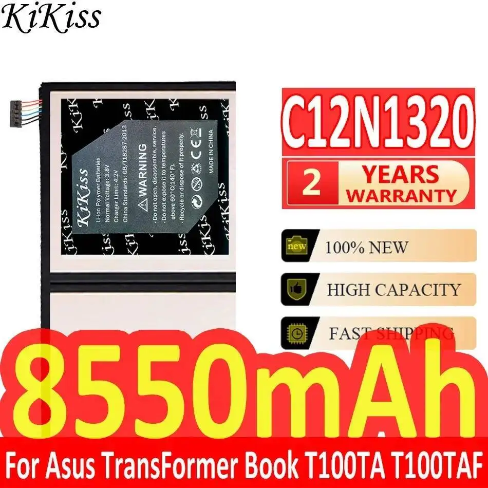 

C12N1320 High-Efficiency Fast Charging For Asus Transformer Book T100T T100TAF T100TA 8550Mah Tablet Battery