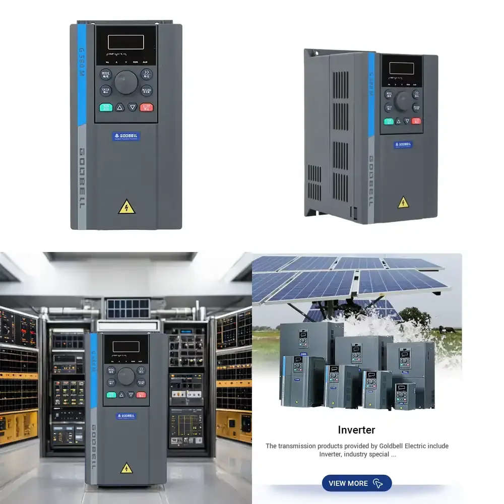 

High Quality Solar Pump Inverter for Goldbell 0.75-11KW 220V Single Phase 380V Three Phase Variable Frequency Drive VFD for