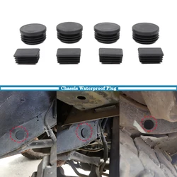 Car Chassis Floor Pan Drain Waterproof Plug Round Hole Protection Cover for Jeep Wrangler TJ 1997-2006 Interior Accessories