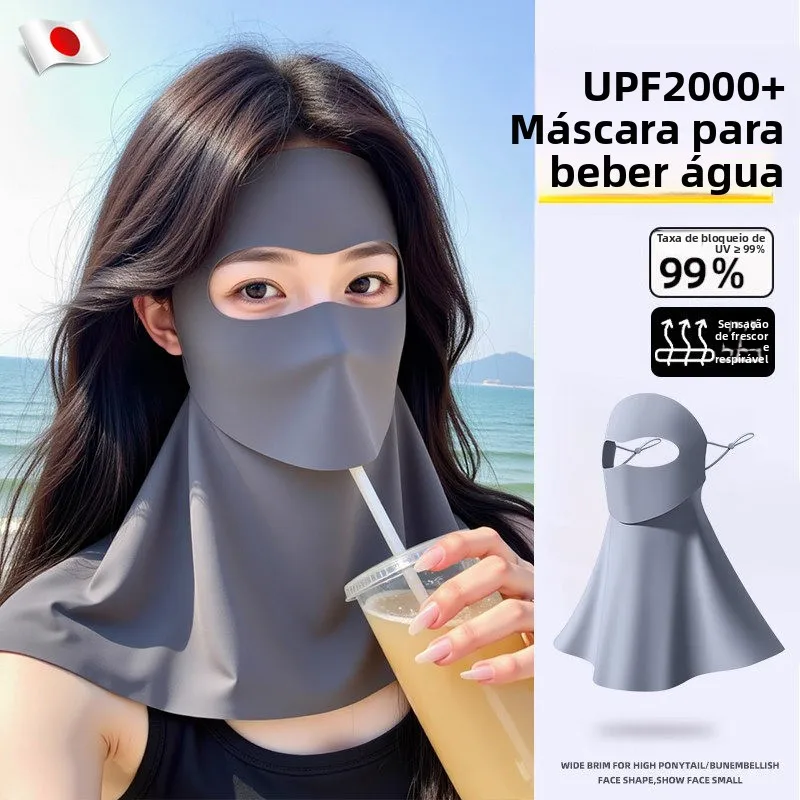 summer-full-face-sunscreen-mask-drinkable-neck-protector-integrated-upf50-high-aesthetic-value-waterproof-outdoor-mask