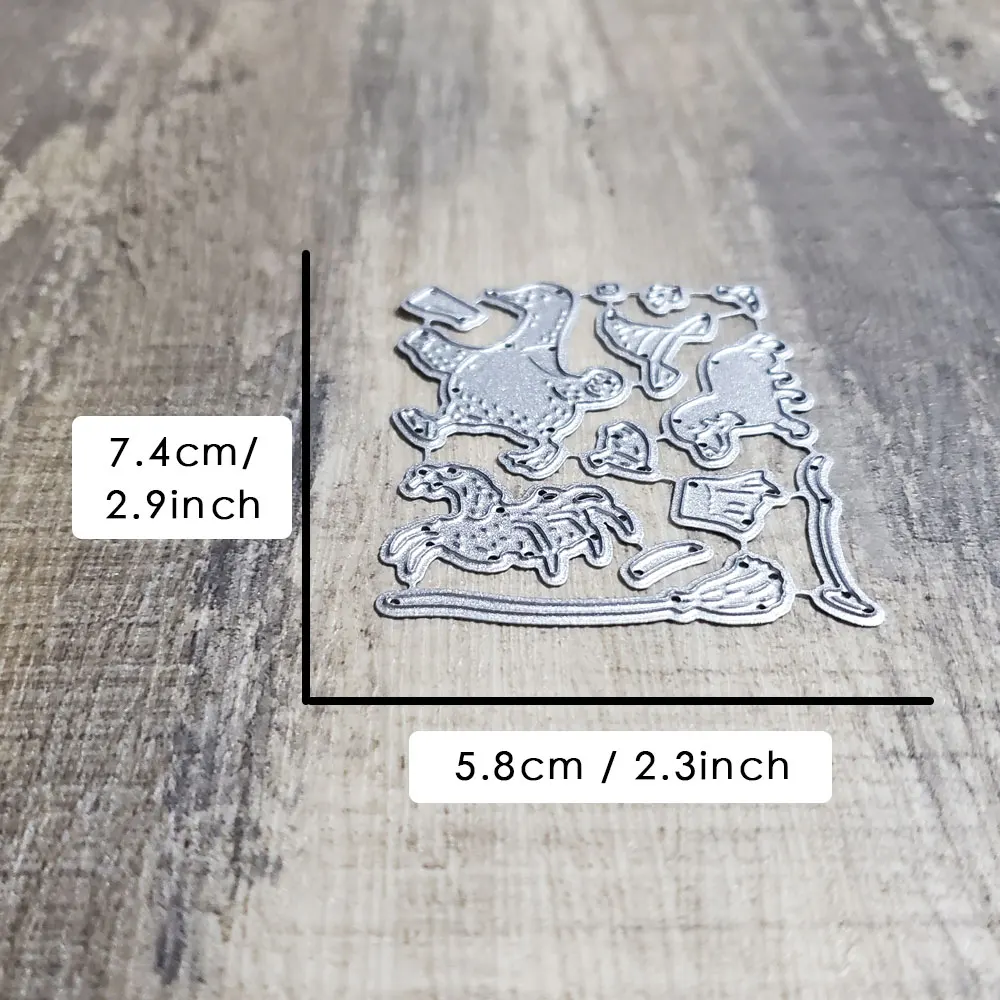 Halloween Thanksgiving Gans Wurst Hund Metall-Stanzformen Scrapbooking Schablone Stanzformen Kartenherstellung Basteln Prägung Neue Stanzformen – Detail 18
