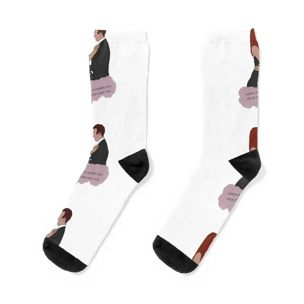 

fanart darvey wedding Socks Heating sock Running compression golf Socks Woman Men's