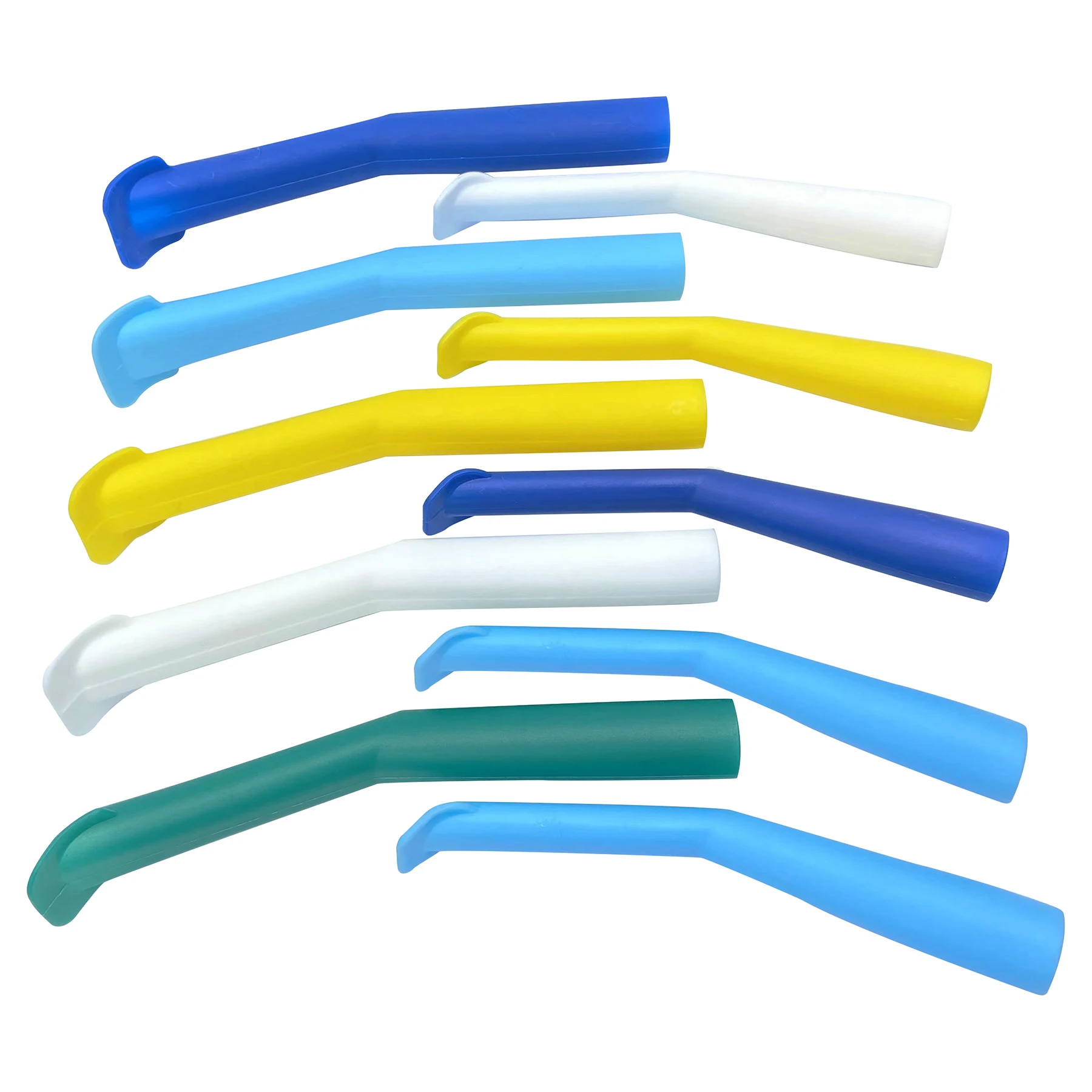 25pcs Dental Saliva Ejector Dentistry Clinic Disposable Surgical Suction Tips Suction Tube Long Slim Type Dentist Tools