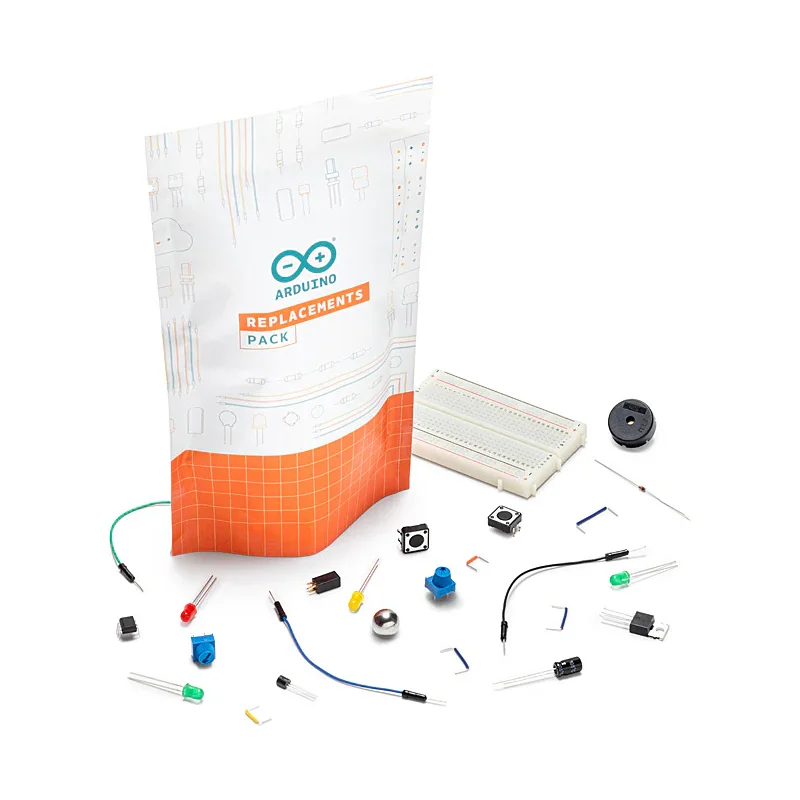 Paquete de reemplazos Arduino AKX00030 Kit para principiantes, paquete en el aula, kit para estudiantes, kit educativo para principiantes uno r3 rev3 r4 wifi