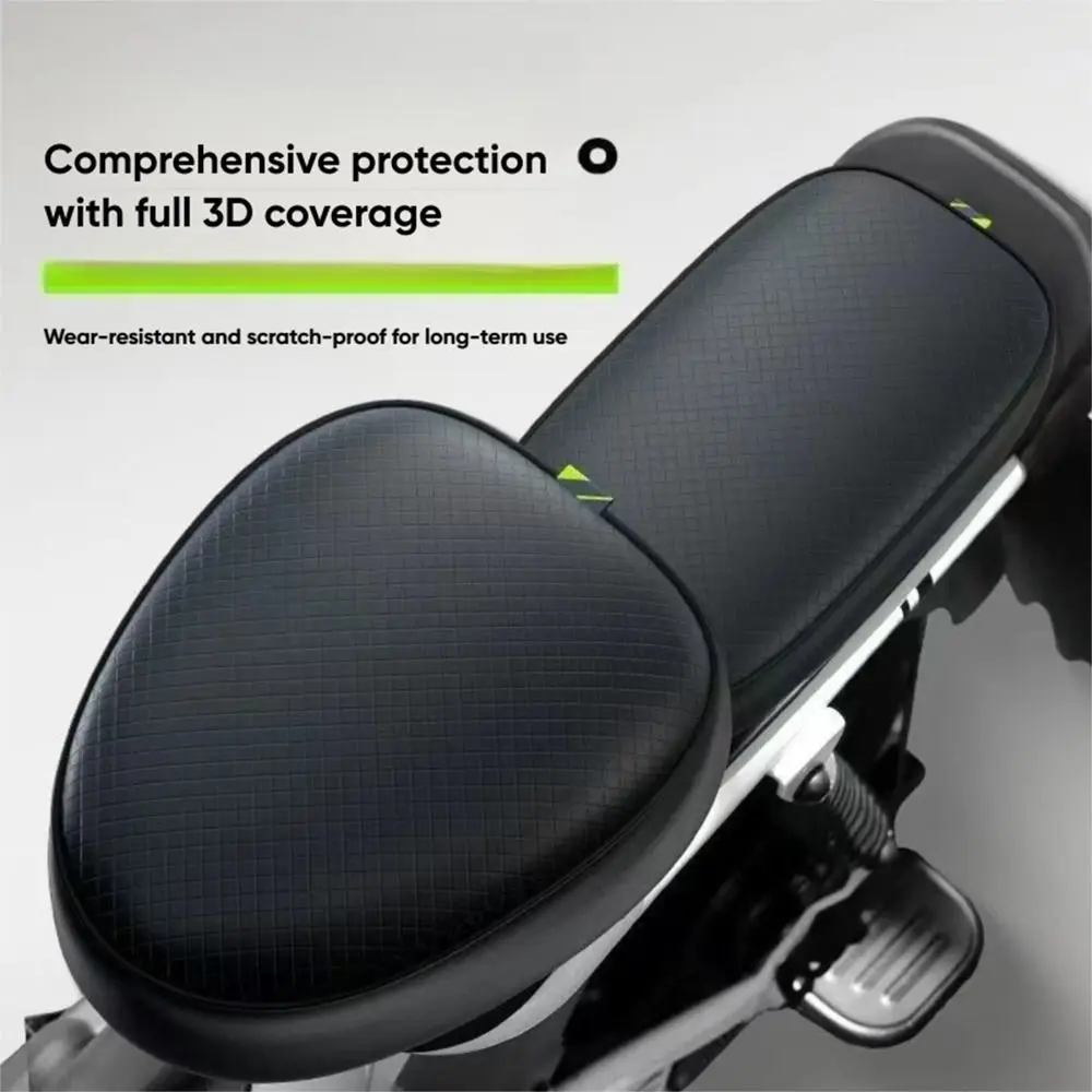 

Черный, серебристый, электрический чехол на сиденье велосипеда, алюминиевая пленка, чехол для подушки сиденья из искусственной кожи, солнцезащитные аксессуары, теплоизоляционная подкладка