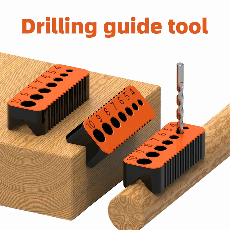 BOLTIFY Drill Guide For 4/5/6/7/8/9/10mm Holes Drill Bit DIY Drill Jig Block Joints Tool Multifunctional Precision Accessory
