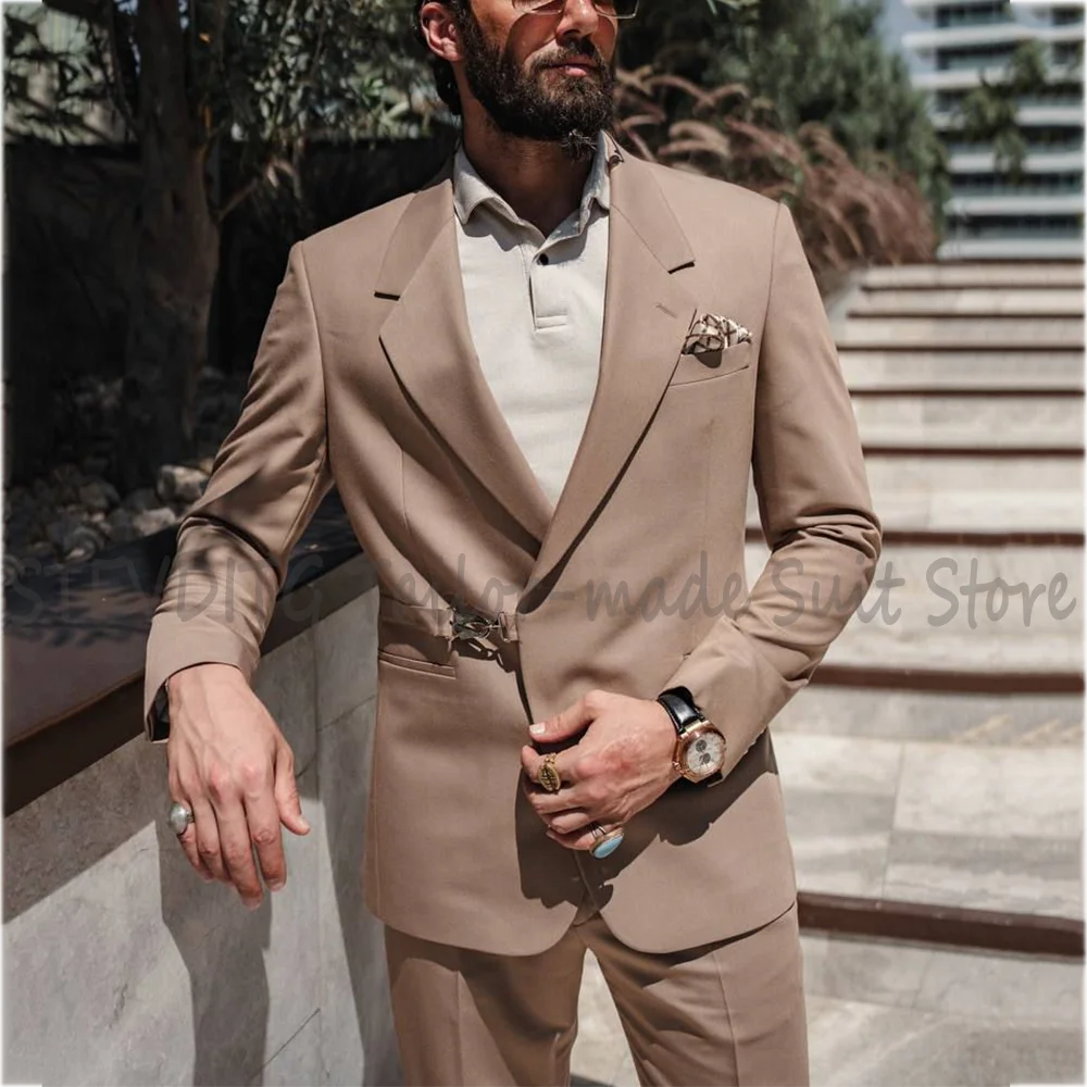 Men Linen Formal Wear - Men's Suit High Quality Luxury 2026