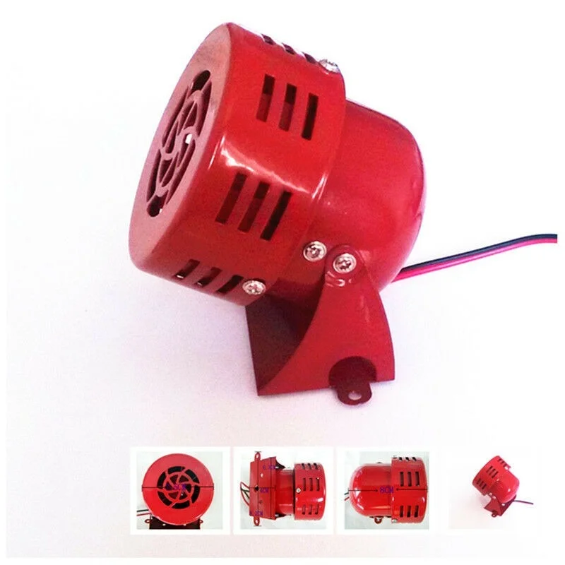 Motorcycle Air Raid Siren Tornado Horn Alarm Loud Sound Fire Security motorcycle