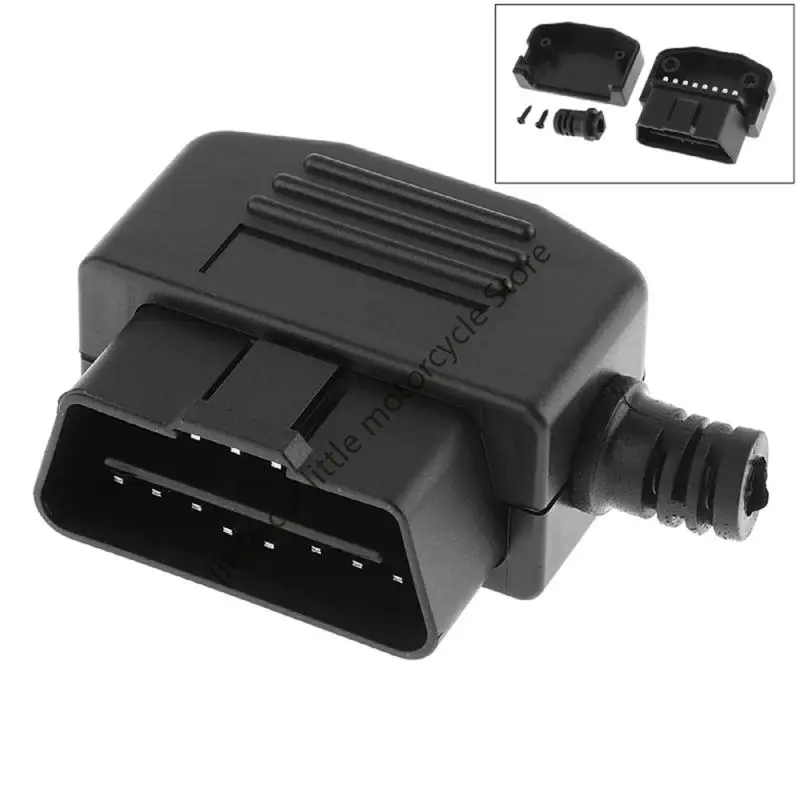 محول منفذ R9CC Universal Obd2 لتشخيص السيارات بأداء مستقر 16 دبوس