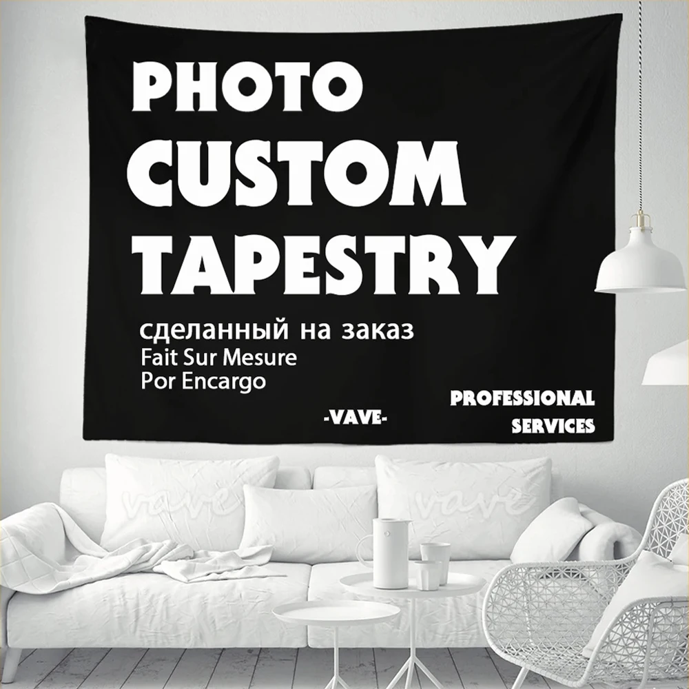 

Custom Photo Tapestry Wall Hanging Boho Mandala Diy Design Printed Cloth Fabric Large Tapestry Blanket Customize Anime Tapestry