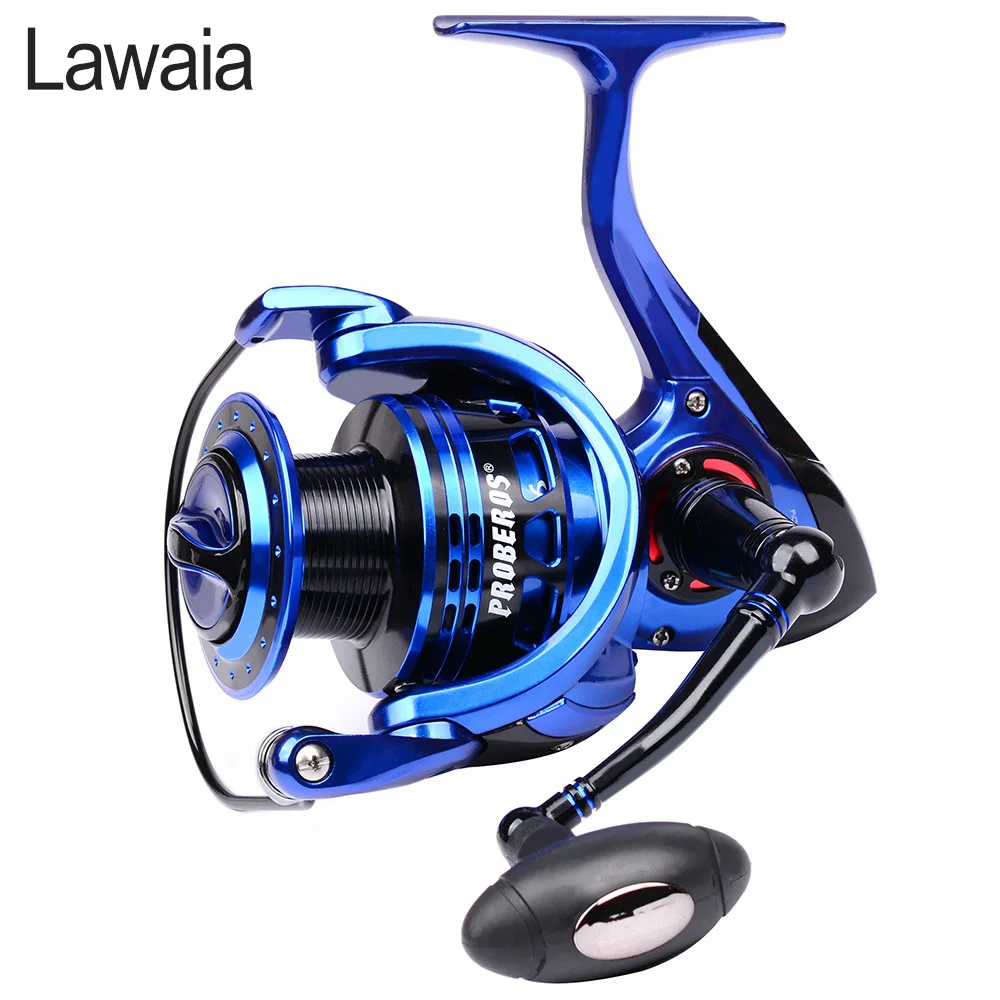 Lawaia Fishing Reel New Aluminum Alloy All-metal Fishing Reel 9BB+1 Shaft Spinning Wheel Fishing Line Cup 5.2:1 Equipment  Reels