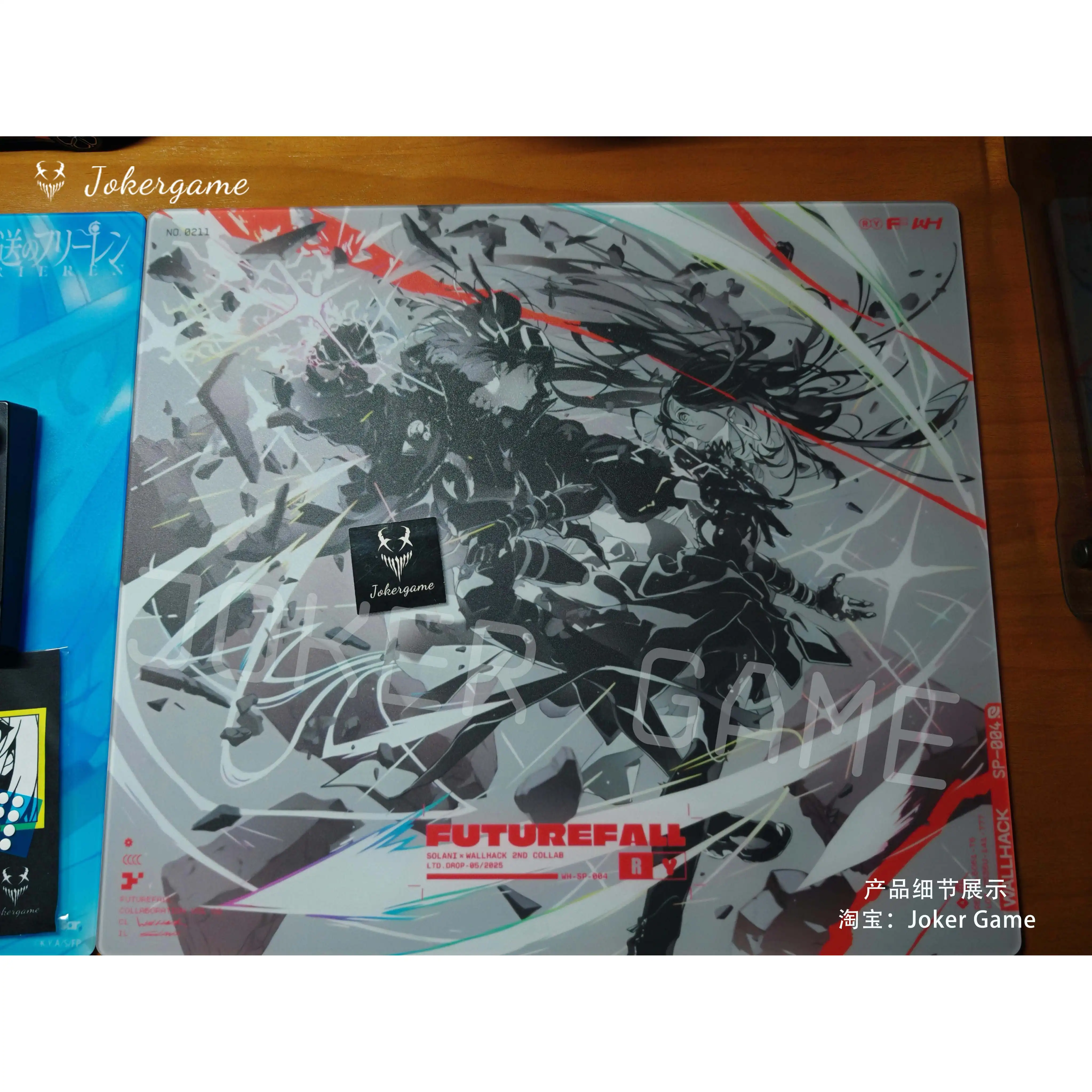 

WALLHACK 4.0 Futurefall Gaming Glass Mouse Pad Duplicate Edition Mouse Pads Mousepad Smooth 490x430mm Customized Mouse Pad Gifts