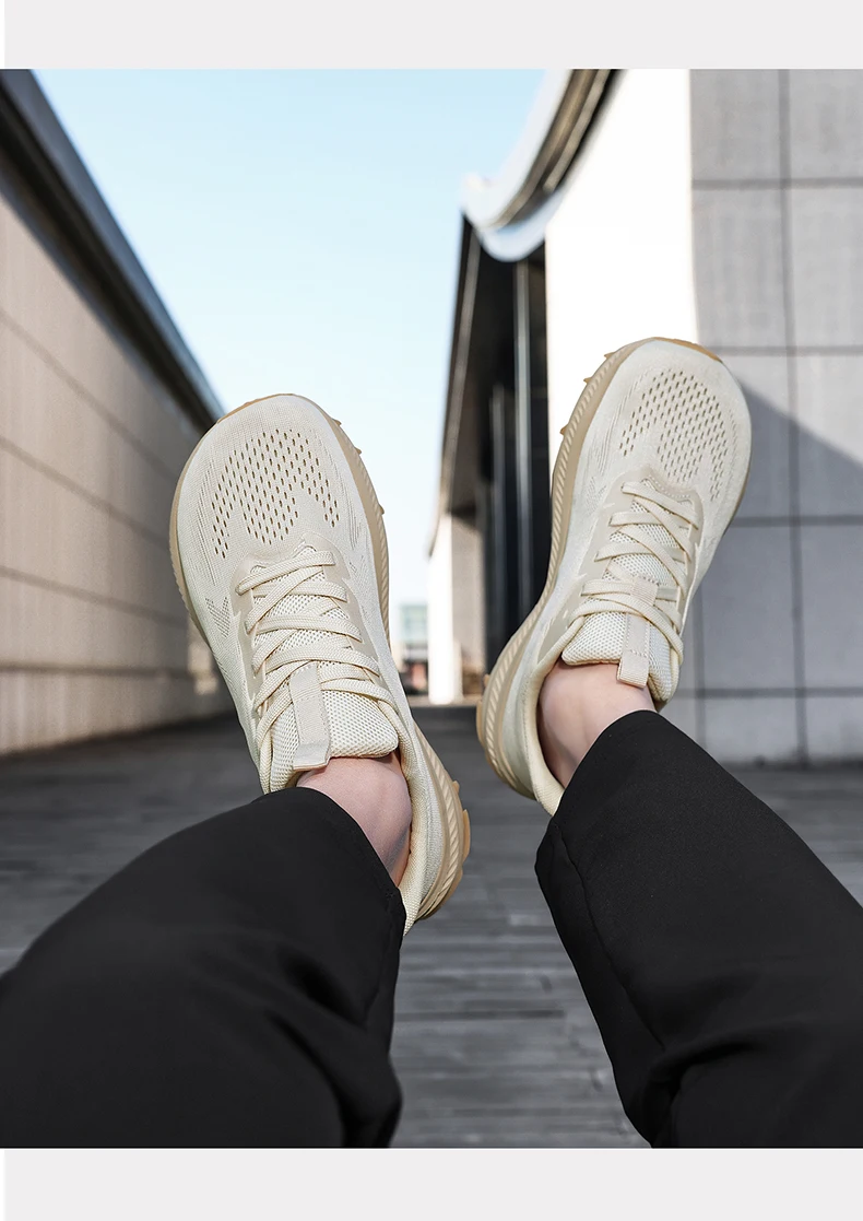 2026 Neu eingetroffene Herren-Wanderschuhe: Atmungsaktive Schnür-Trekking-Schuhe für Herren mit Dämpfung für Outdoor-Klettern und Tourismus – Detail 23