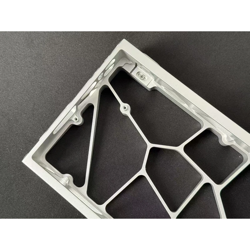 Sora60 Keyboard V2 Upgrade Hollow Aluminum Case Standard GH60 Compatible With Wooting Rakka ISO Computer Office Equipment