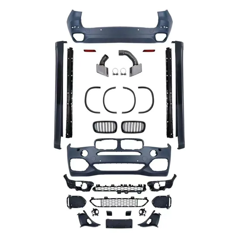 

Suitable for body cover BMW X5 modified MT surrounded F15 bumper modified 2013-2017 anti-collision