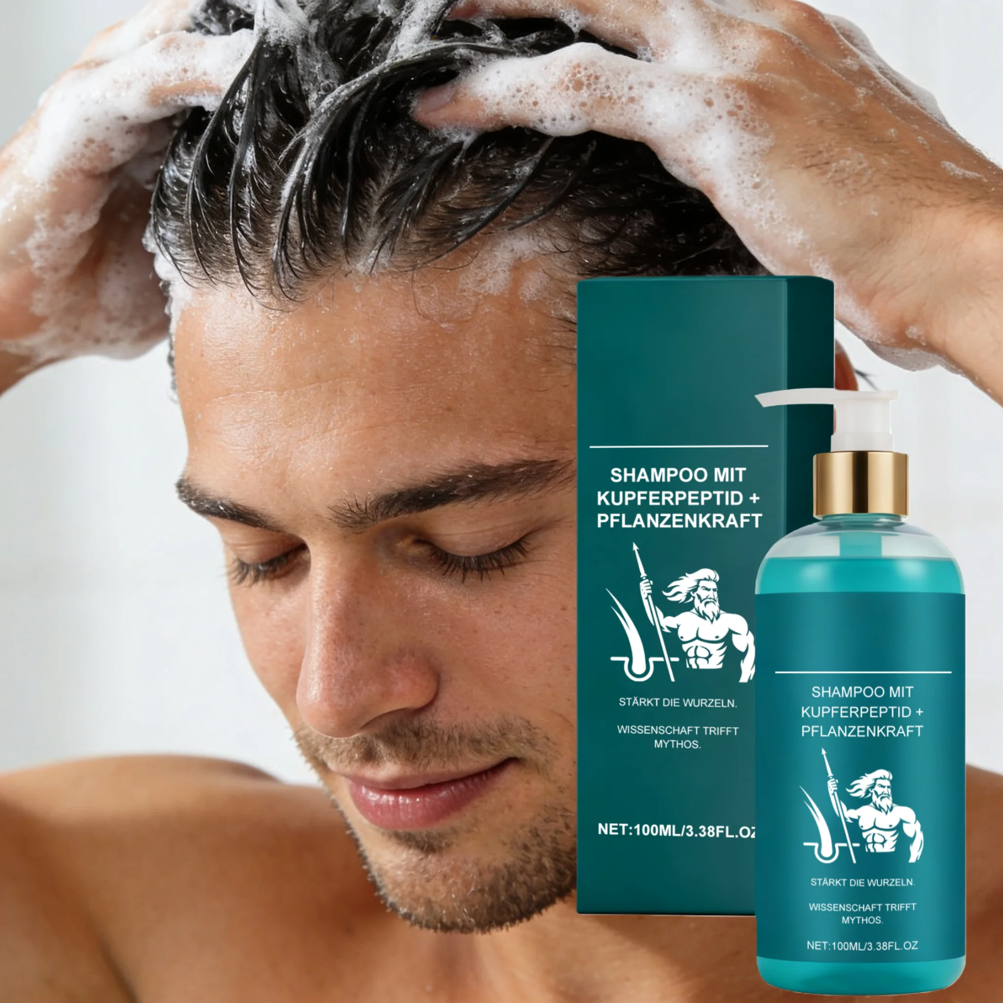 

Coconut Oil Fluffy Men's Shampoo Moisturizing Strengthen Hair Roots Activate Hair Follicles Soothing Scalp Anti-Dandruff Shampoo