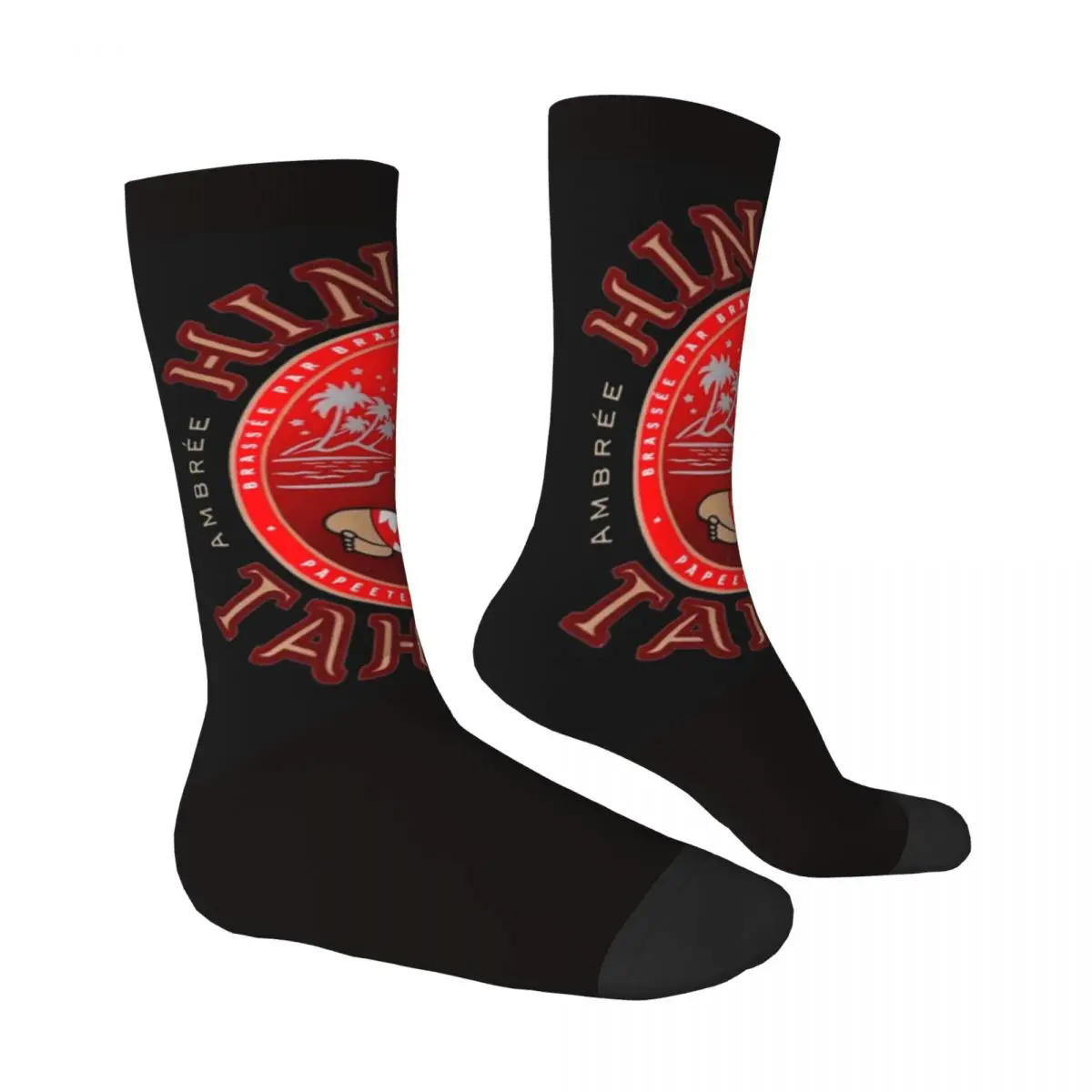 Hinano Tahiti Ambree Vintage Unisex Winter Socks Hiking Happy Socks street style Crazy Sock