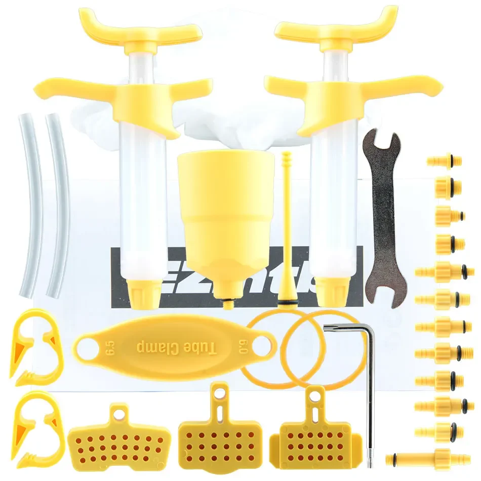NFOX Multifunktions-Hydraulikbremse Wartung Entlüftungsnadel Multi Fahrradreparaturwerkzeug Fahrrad EZmtb Kit Ölrohrschnitt Schraubenabdeckung