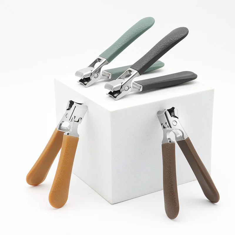 1PC Professionele Rvs Nagelknipper Set voor Dikke Nagels Anti-Splash Sharp Trimmer Nagel Pedicure Manicure gereedschap