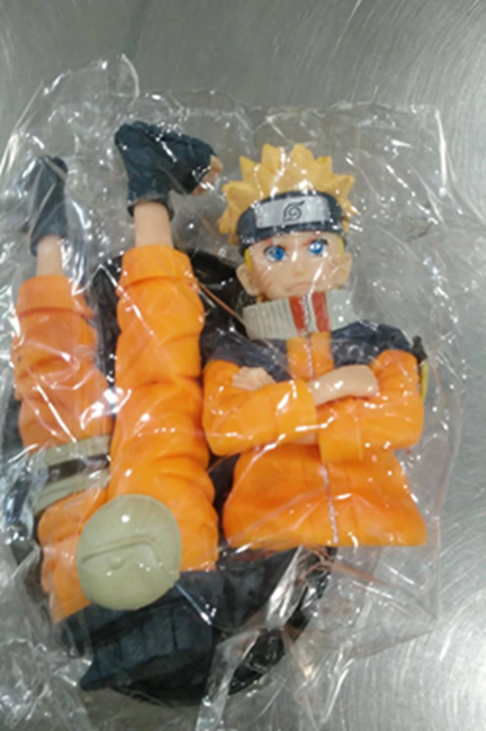 Naruto Shippuuden Uzumaki Naruto Figura de Ação Anime, brinquedo modelo facial intercambiável, Grandista Shinobi Nero, 25cm