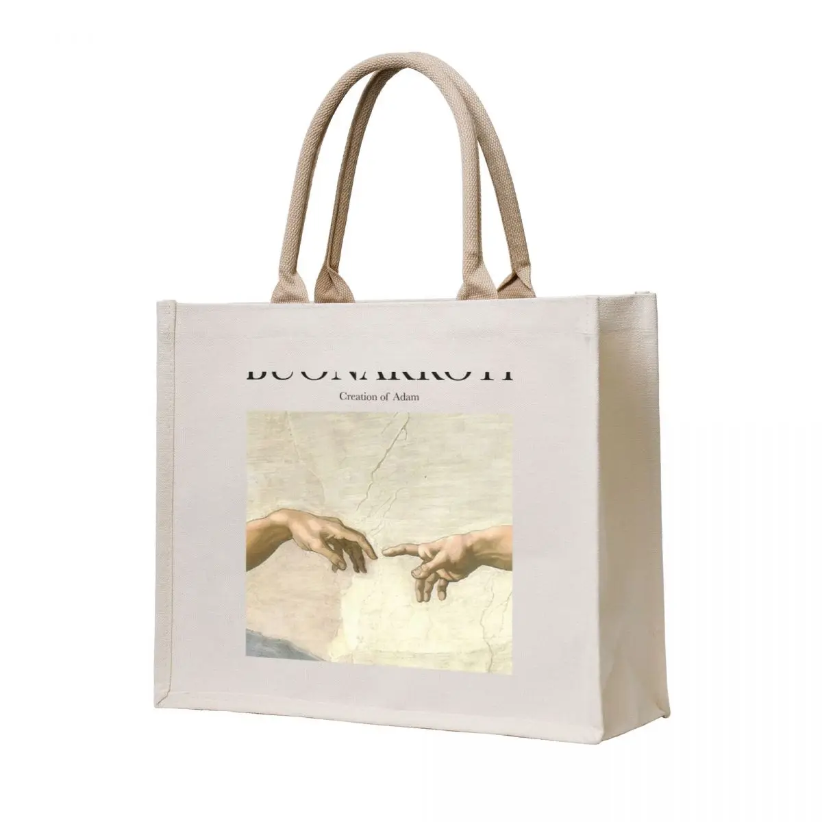 Buonarroti - Creation of Adam Tote Bag حقائب كبيرة للنساء حقائب نسائية 2025 حقائب نسائية فاخرة