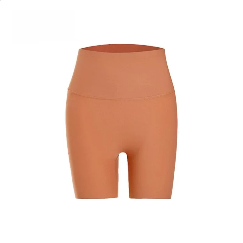 Calças de yoga de cintura alta finas calças de ciclismo de verão feminino apertado anti-luz controle de abdômen calças ao ar livre