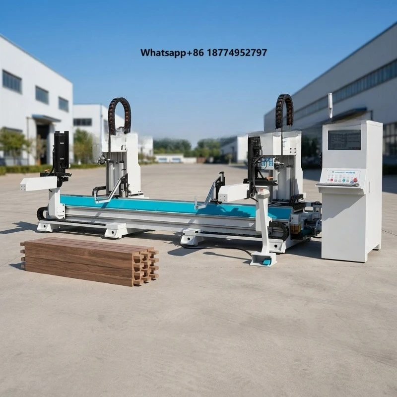 Automatic Wood Tenoner Making Wooden Chair Machine Double Round End Cnc Tenoner Machine Automatic Wood Furniture Production