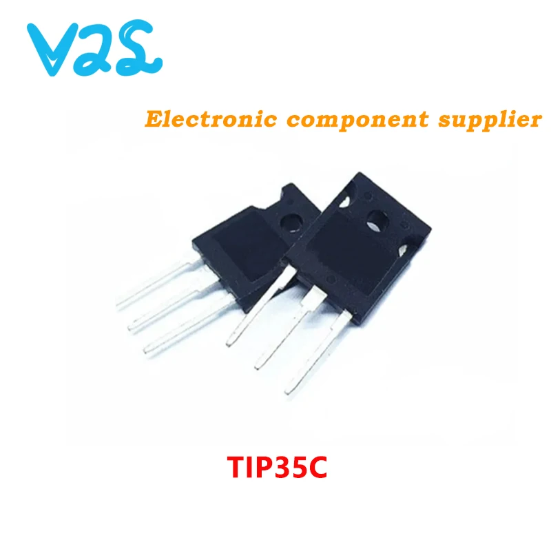 (5-10pcs) 100% New TIP35C TIP35 100V 25A NPN TO-3P