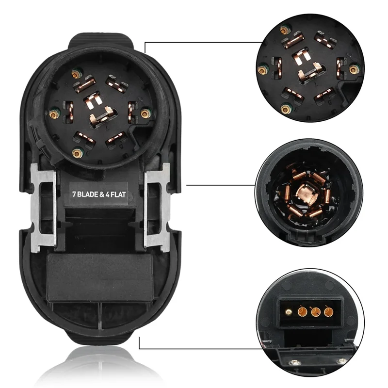 الأسلاك تسخير موصل 9U5Z14489MAA 9U5Z-14489-MAA فورفورد F150 2009-2020 مقطورة سحب موصل #3