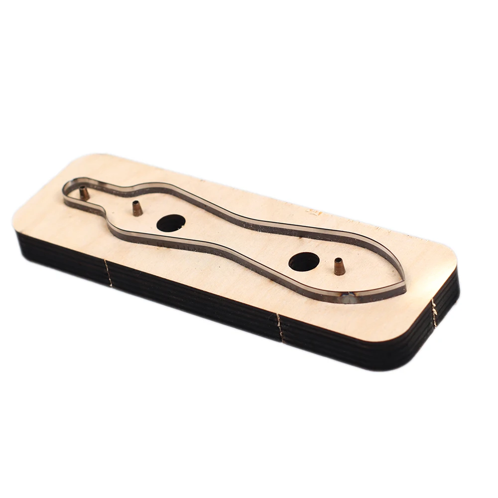 Leather Craft one piece key ring cutting dies knife mold iron blade cutter