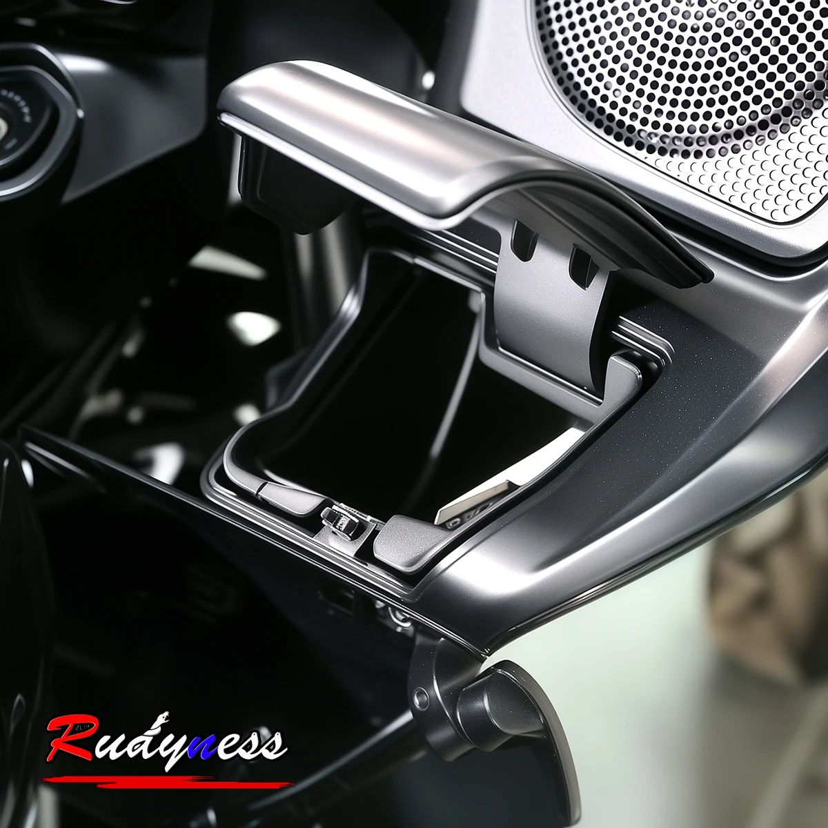4XBlack Glove Box Switch Inserts For Harley Touring 2023 2024 2025 Road Glide FLTRXSE
